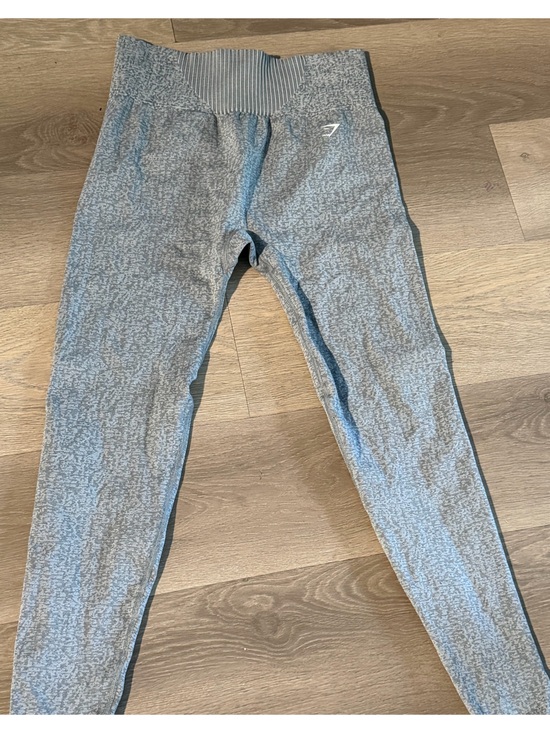Gymshark Pants - Gymshark Light Heather Gray Seamless Leggings
